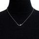 0.07-Carat Diamond Bar Swirl Necklace product