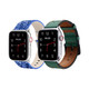 Waloo Bling and Breathable Leather Bands For Apple Watch  (2-Pack)  product