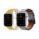 Waloo Bling and Breathable Leather Bands For Apple Watch  (2-Pack)  product