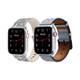 Waloo Bling and Breathable Leather Bands For Apple Watch  (2-Pack)  product