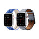 Waloo Bling and Breathable Leather Bands For Apple Watch  (2-Pack)  product