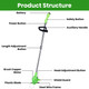 iGardenPro Rechargeable Grass Trimmer (12 or 21-Volt) product