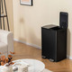 16-Gallon Dual Step Stainless Steel Trash and Recycle Bin product