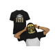Men's Football Game Face Skull with Helmet Graphic Flip T-Shirt product
