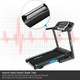 Goplus 2.25HP Electric Folding Motorized Treadmill product