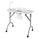 Manicure Nail Table with Bendable USB-Plug LED Table Lamp product
