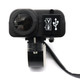 Weatherproof Motorcycle Dual USB Voltmeter Charger with Handlebar Clamp Power Adapter product