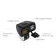 Weatherproof Motorcycle Dual USB Voltmeter Charger with Handlebar Clamp Power Adapter product