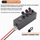 12/24V Multi-Function Power Box Charger With USB-C Output For RV Vehicles Trailers SUV Boat product