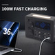 Portable Power Socket Box 12-24V Quick Charger Control Hub for RV SUV Boat Camping product