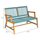 2-Person Acacia Wood Yard Bench for Balcony and Patio product