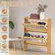 NewHome™ 2-Tier Bamboo Shoe Cabinet (2 Sizes) product