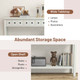60" Console Entryway Sofa Table with 4 Drawers product