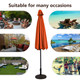 Goplus 9ft  Market Steel Outdoor Patio Umbrella product