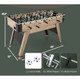 54-Inch Foosball Table Arcade Soccer Game with 2 Balls & 26 Players product