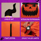 8-Foot-Tall Halloween Inflatable Pumpkin Family with LED Lights product