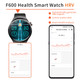 Smartwatch 1.55 Inch Screen with SOS Call Fall Detection and ECG Body Monitoring Sports Activity Tracker Brown leather strap product