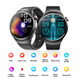 Smartwatch 1.55 Inch Screen with SOS Call Fall Detection and ECG Body Monitoring Sports Activity Tracker Brown leather strap product