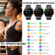 Smartwatch 1.55 Inch Screen with SOS Call Fall Detection and ECG Body Monitoring Sports Activity Tracker Brown leather strap product