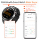 Smartwatch 1.55 Inch Screen with SOS Call Fall Detection and ECG Body Monitoring Sports Activity Tracker Black Silicone strap product