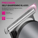 Hair Trimmer for Women, Waterproof Bikini Trimmer for Women for Wet & Dry Use, Rechargeable Hair Trimmer, Electric Razor&Shaver with Standing Recharge Dock product