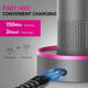Hair Trimmer for Women, Waterproof Bikini Trimmer for Women for Wet & Dry Use, Rechargeable Hair Trimmer, Electric Razor&Shaver with Standing Recharge Dock product