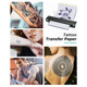 Phomemo M08F Wireless Tattoo Transfer Stencil Printer,Tattoo Transfer Thermal Copier Machine with 10pcs Free Transfer Paper,Tattoo Printer Kit for Tattoo Artists,Compatible with Smartphone & Pc product