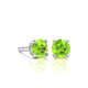 1/2-Carat Gemstone Stud Earrings in Sterling Silver product