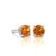 1/2-Carat Gemstone Stud Earrings in Sterling Silver product