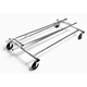 Adjustable Rolling Garment Rack product