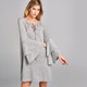 Women's Bell Sleeve Keyhole Dress product