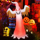 6-Foot Halloween Inflatable Ghost with Quick Blow-up & LED Lights product