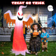 6-Foot Halloween Inflatable Ghost with Quick Blow-up & LED Lights product