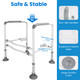 NewHome™ Adjustable Safety Rails for Toilets product
