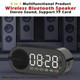 Portable Wireless Bluetooth Speakers 4 in 1 Multifunctional Soundbox Alarm Clock Mini FM Radio Mirror 4 Hours Playtime Handsfree,Ambient LED Light product