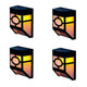 LED Solar Powered Garden Fence Light (4-Pack) product