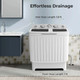 Portable Twin-Tub Compact Washing Machine  product