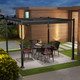 10' x 10' Outdoor Pergola with Retractable Canopy  product