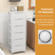 7-Drawer Rolling Storage Cabinet (1 or 2-Pack) product