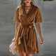 Women's Ruffle Romance Wrap Dress product