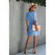 Women's Ruffle Romance Wrap Dress product