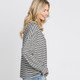 Women's Inside-Out-Stitch Stripe Sweater product