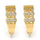 18K Gold-Filled CZ 20mm Hoop Earrings product