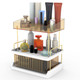 3-Tier Transparent Vanity Storage Organizer product
