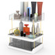3-Tier Transparent Vanity Storage Organizer product