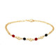 10-Inch 18K Gold Plated Mariner Jet Elephant Anklet product