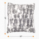 Decorative Faux Fur Throw Pillows with Inserts by Cheer Collection™ (Set of 2) product
