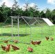 Large Shaded Walk-in Chicken Coop Run product