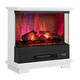 27-Inch Freestanding Electric Fireplace with 3-Level Flame Thermostat product