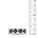 8mm Men's Cross Titanium Ring Wedding Band product